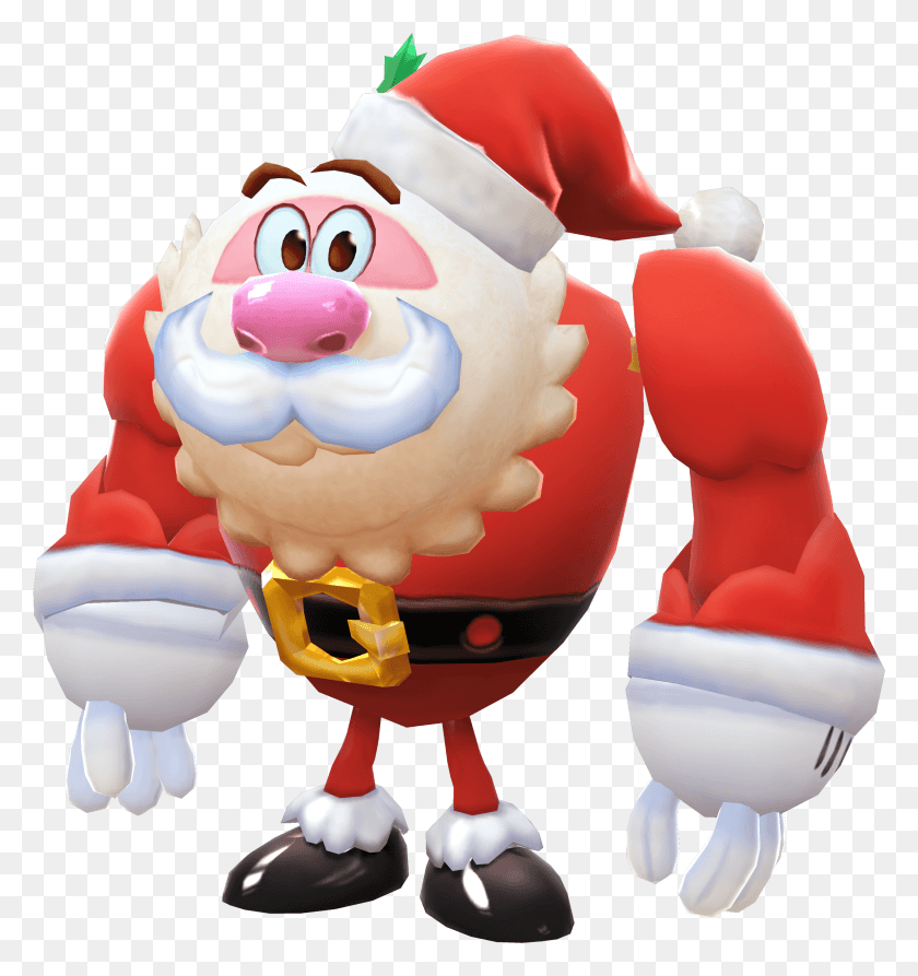 2144x2291 Candy Crush Friends Saga Holiday Season Yeti Santa Candy Crush Friends Saga All Characters, Pac Man, Super Mario, Toy HD PNG Download