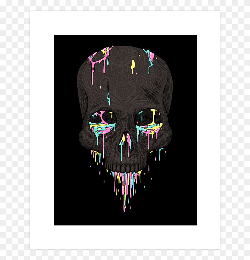 654x813 Candy Drips Art Print Tumblr Backgrounds Phone Backgrounds Skull Wallpapers For Phone, Graphics, Pattern HD PNG Download
