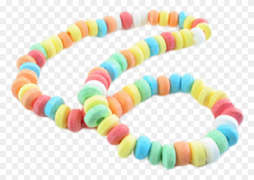 855x588 Candy Necklace Sweets Candy Necklaces, Food, Confectionery, Person HD PNG Download