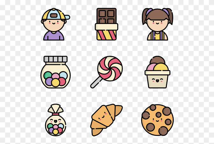 525x505 Candy Shop Samba Icon, Food, Helmet, Clothing HD PNG Download