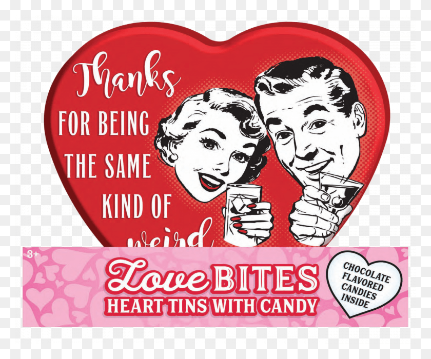 1500x1232 Candyrific Valentine Love Bites Heart, Label, Text, Advertisement HD PNG Download