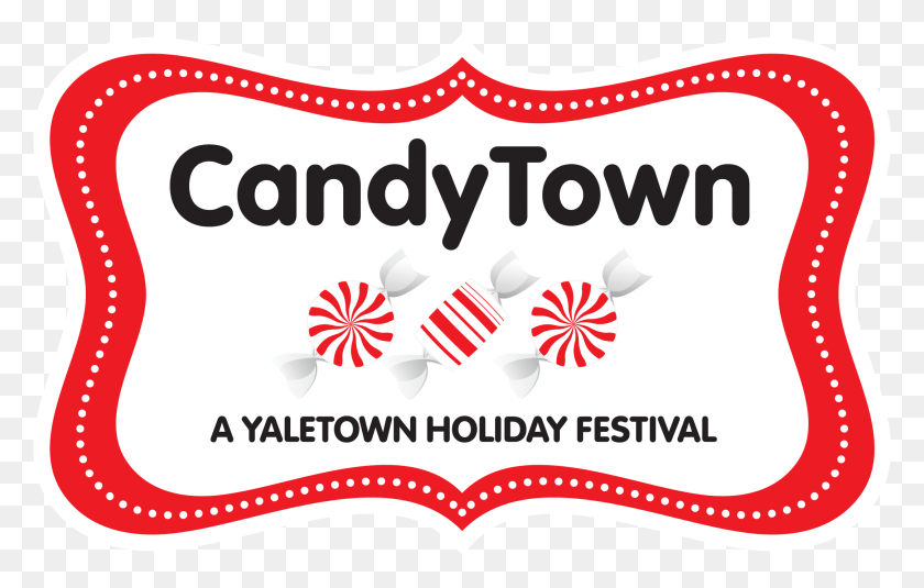 2163x1318 Логотип Candytown Для Печати Candytown Yaletown 2018, Этикетка, Текст, Наклейка, Hd Png Скачать