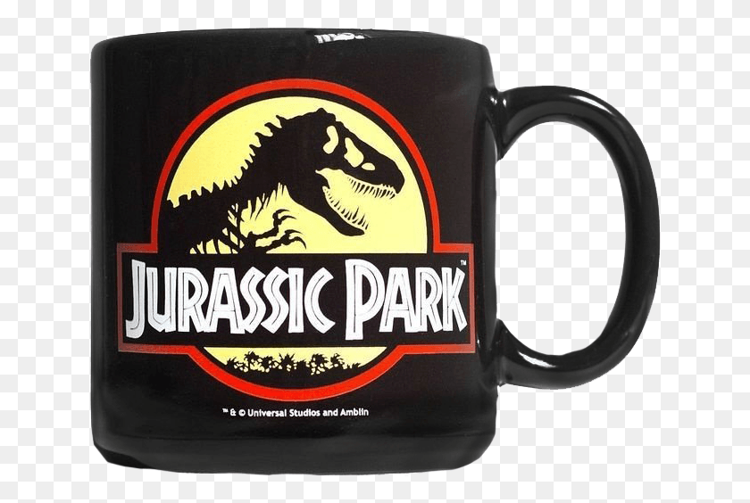 641x504 Descargar Png / Caneca Jurassic Park Logo Jurassic Park Invitaciones Plantilla, Taza De Café, Taza, Espresso Hd Png