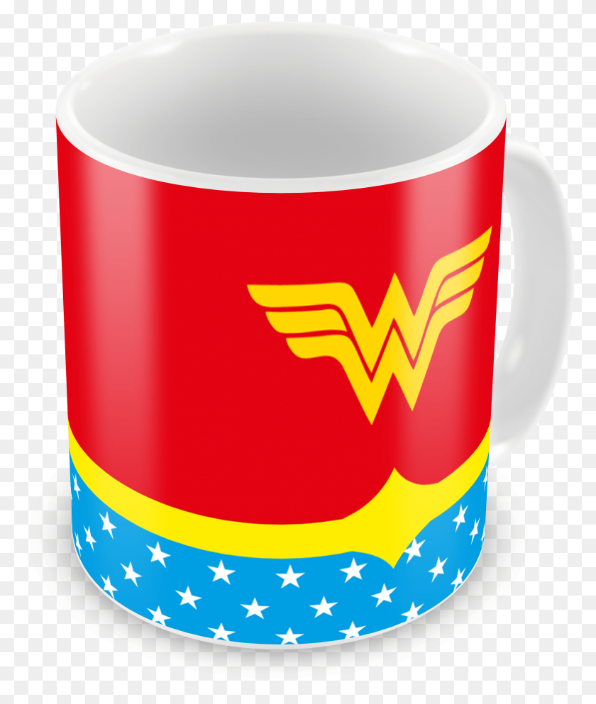 2541x3042 Caneca Mulher Maravilha Wonder Woman, Coffee Cup, Cup, Tin HD PNG Download