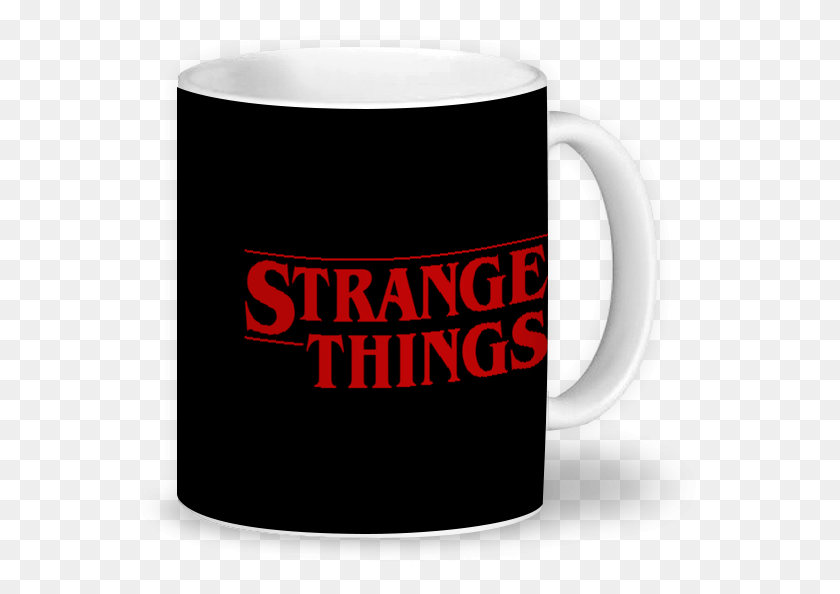 578x534 Caneca Stranger Things Vii De Thexteena Caneca Stranger Things, Coffee Cup, Cup, Lamp HD PNG Download