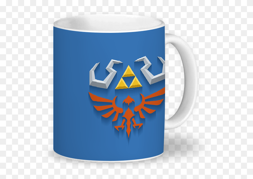 578x534 Caneca The Legend Of Zelda Hyrule Crest Shield, Coffee Cup, Cup, First Aid HD PNG Download