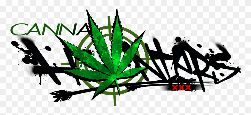 3100x1303 Cannahunters Illustration, Plant, Leaf, Weed HD PNG Download