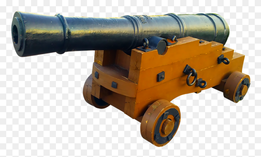 899x512 Cannon Carriage An Old Cannon Naval Gun Shoot Canho, Weapon, Weaponry, Bulldozer HD PNG Download