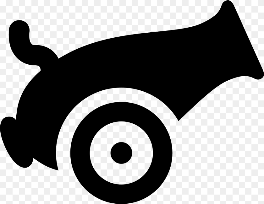 Cannon Icon Transparent Clipart Cannon, Gray PNG