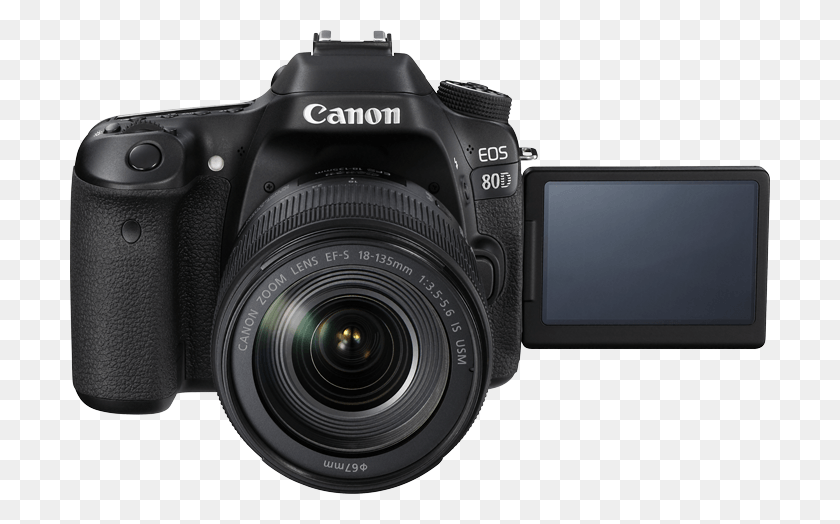 700x464 Canon 80d Dslr Camera Transparent Images Canon 80d 18 135 Usm, Electronics, Digital Camera, Video Camera HD PNG Download