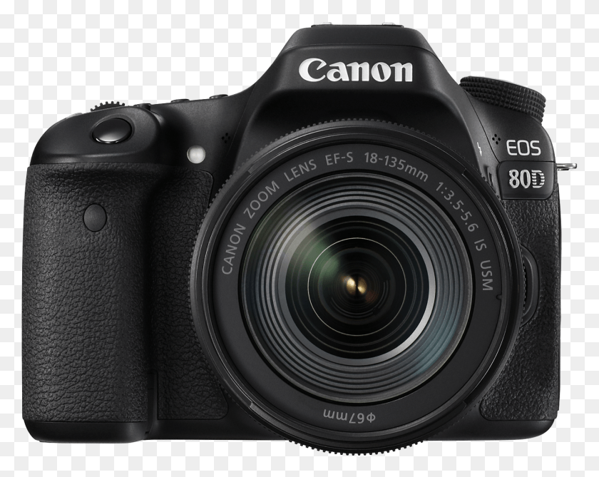 1443x1128 Canon 80d Dslr Camera Transparent Images Canon Eos 80d Kit 18, Electronics, Digital Camera HD PNG Download