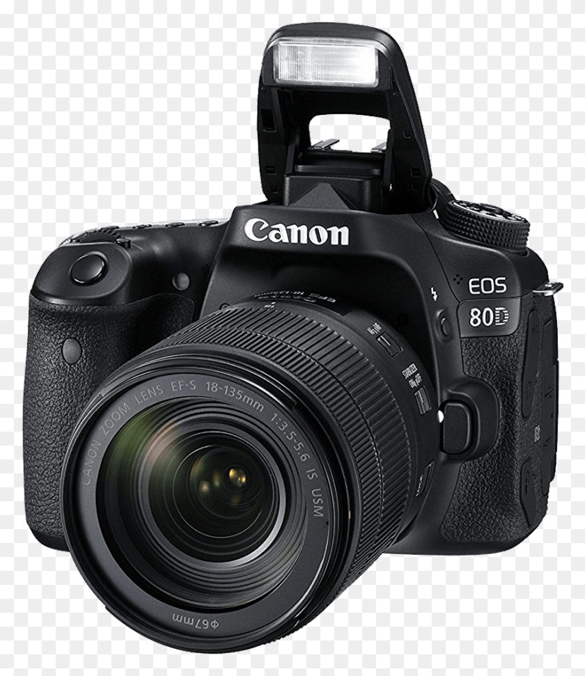 849x992 Canon 80D Вспышка, Фотоаппарат, Электроника, Цифровая Камера Hd Png Скачать