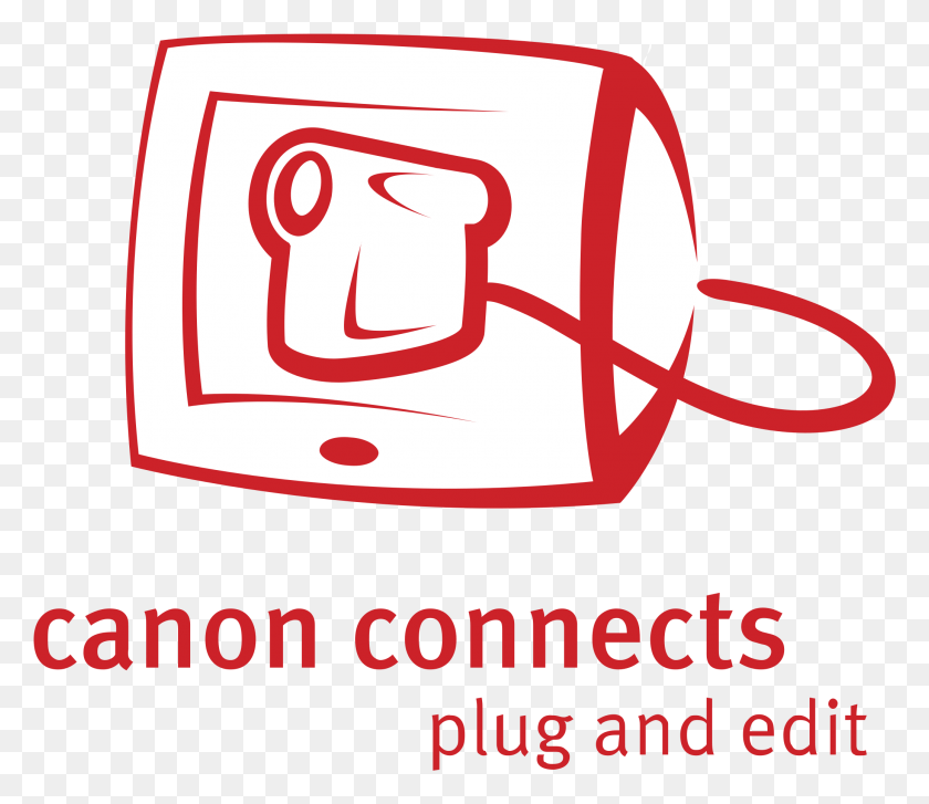 2071x1773 Canon Connects Logo Transparent Graphic Design, Text, Symbol, Label HD PNG Download
