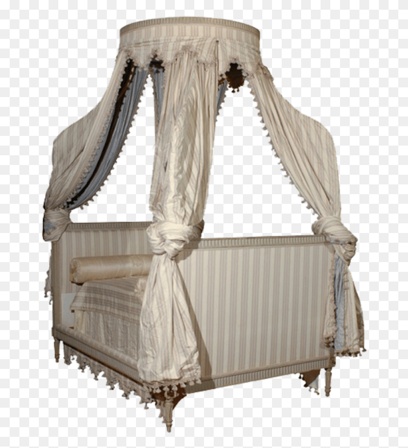 672x863 Canopy Bed Transparent Background Canopy Bed Transparent, Furniture, Cradle, Crib HD PNG Download