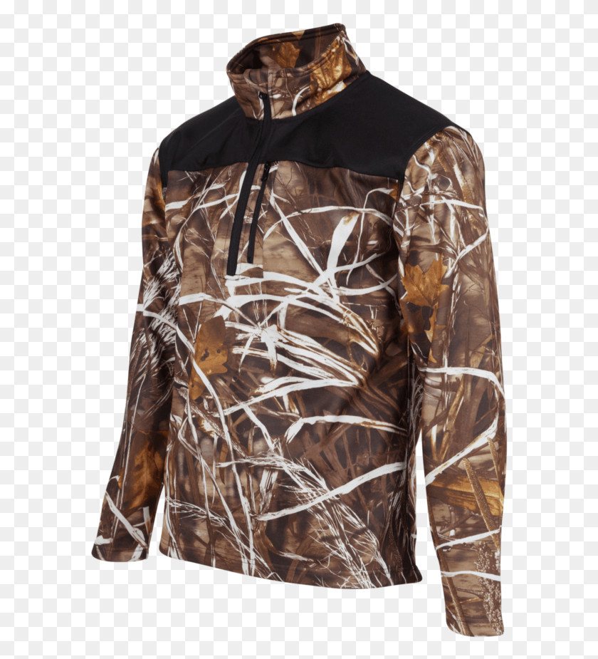 587x865 Canopy Half Zip Leather Jacket, Clothing, Apparel, Coat HD PNG Download