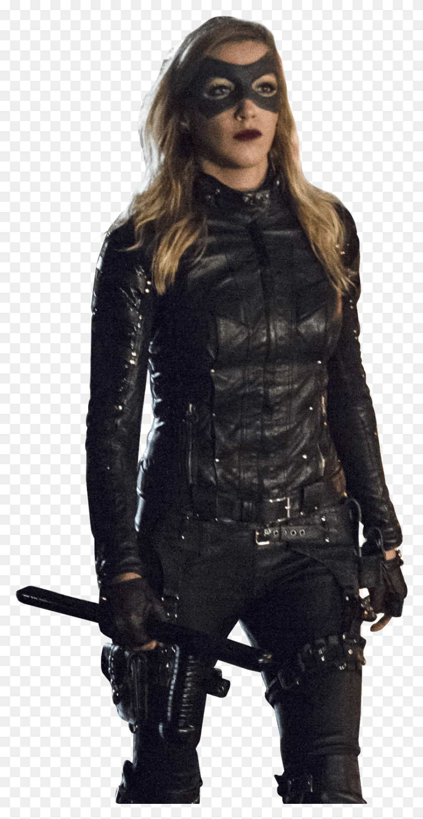 780x1563 Canrio Negro Black Canary, Clothing, Apparel, Jacket HD PNG Download