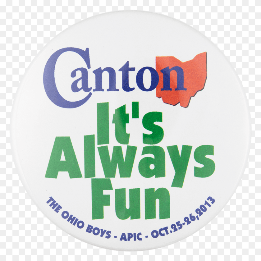 920x921 Canton Event Button Museum Label, Text, Sticker, Paper HD PNG Download