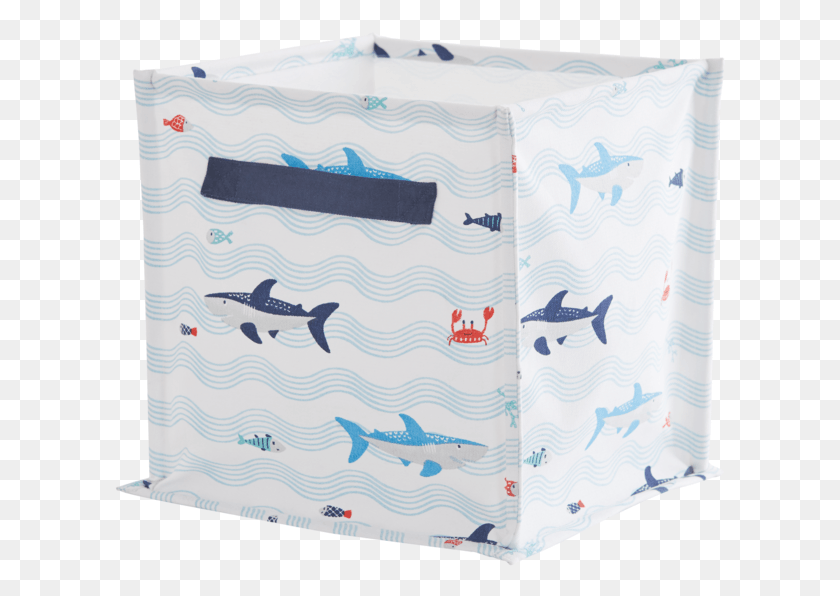 611x536 Canvas Storage Cube Under The Sea Patchwork, Text, Diaper, File Binder HD PNG Download