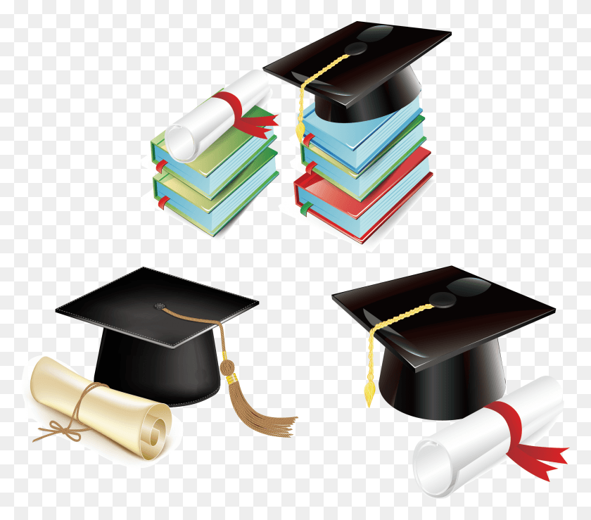 2236x1947 Gorra Y Diploma Png / Graduación Hd Png