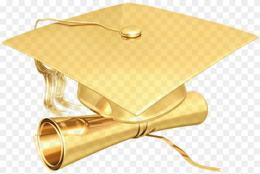 1033x692 Cap And Diploma Images Gold Graduation Cap People, Person Sticker PNG