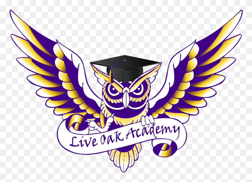 850x598 Cap And Gown Live Oak Academy Kyle Tx, Symbol, Graduation, Banana HD PNG Download