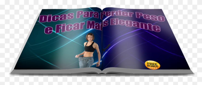 950x357 Capa Do E Book Dicas Para Perder Perder Peso E Ficar Book, Person, Human, Flyer HD PNG Download