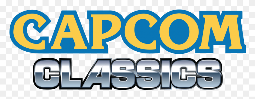 1000x344 Descargar Png Capcom Classics Capcom Logo Rockman, Texto, Alfabeto, Símbolo Hd Png