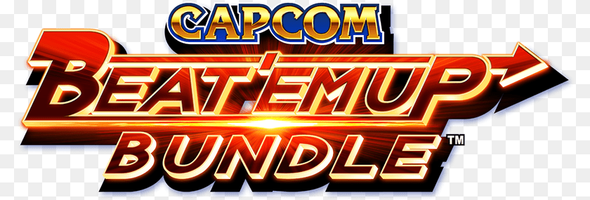 795x285 Capcom Has Passed Along An Official Announcement For Capcom Beat Em Up Bundle Logo, Light, Dynamite, Weapon Transparent PNG