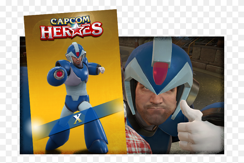705x503 Capcom Heroes X Dead Rising 4 Capcom Heroes, Helmet, Clothing, Apparel HD PNG Download