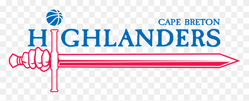 2915x1055 Cape Breton Highlanders Logo, Text, Graphics HD PNG Download
