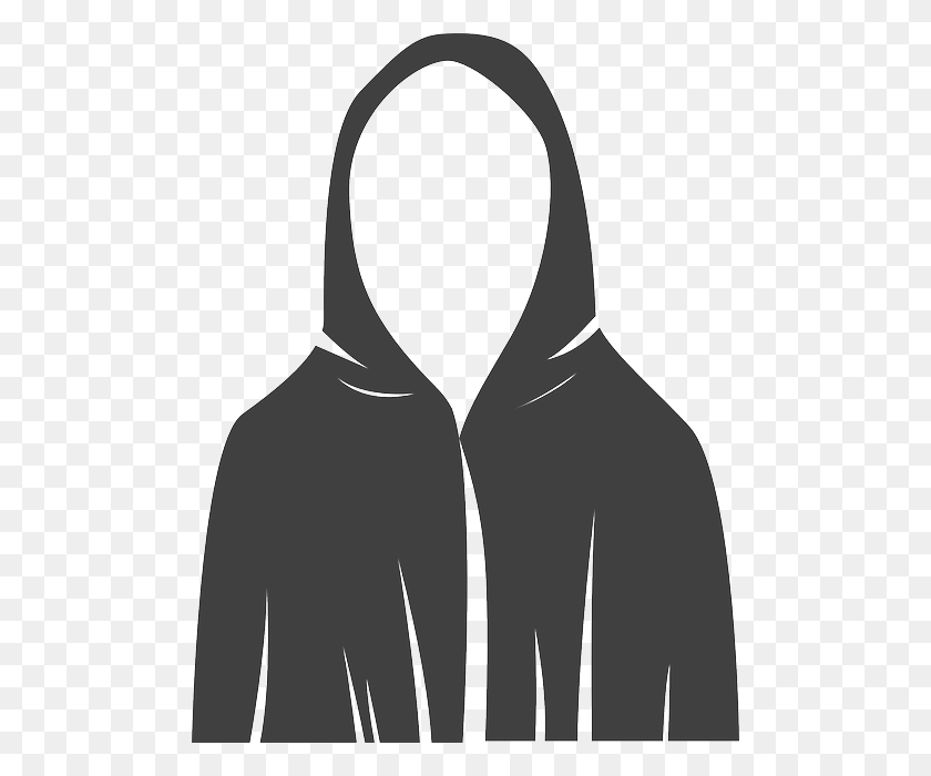 Cape Coat With Hood Transparent Background Cloak Clipart, Clothing, Apparel, Hoodie HD PNG Download