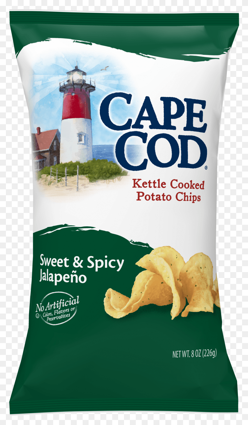 1101x1945 Cape Cod Kettle Cooked Sweet Amp Spicy Jalapeno Potato Cape Cod Jalapeno Chips, Food, Fries, Advertisement HD PNG Download