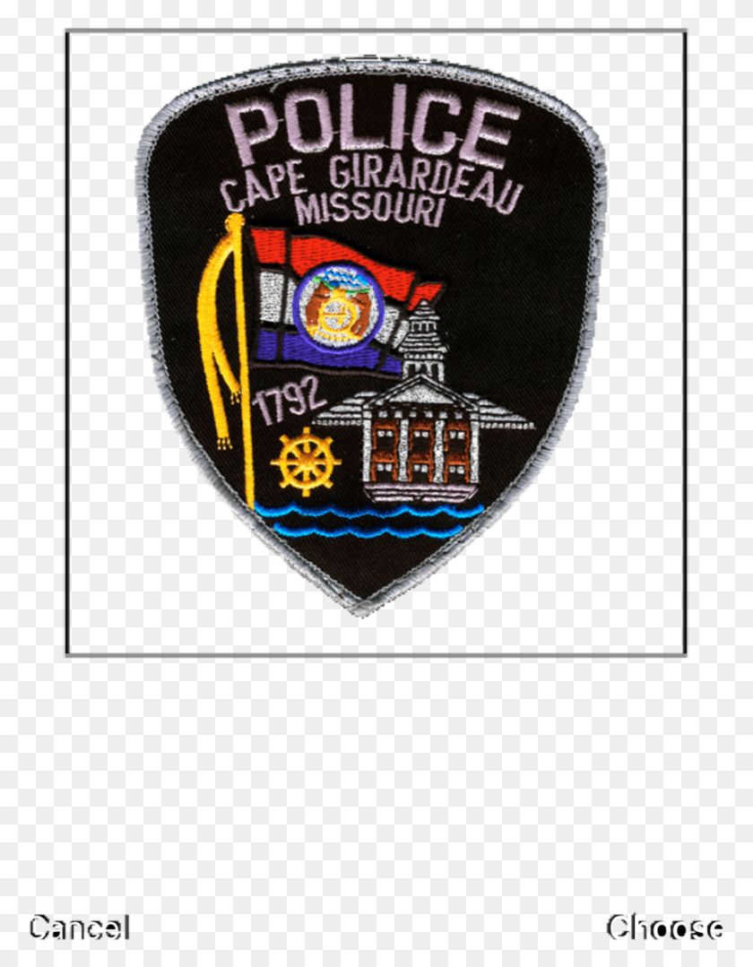 855x1118 Эмблема Полицейского Управления Мыса Жирардо, Логотип, Символ, Товарный Знак Hd Png Скачать