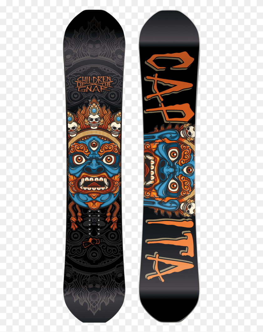 440x1001 Capita Youth Children Of The Gnar Snowboard Snowboard, Architecture, Building, Pillar HD PNG Download