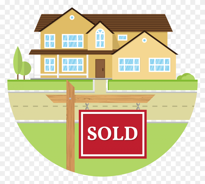 1500x1333 Capital Gains Considerations When Selling A Home House For Sale Icon, Neighborhood, Urban, Building Descargar Hd Png