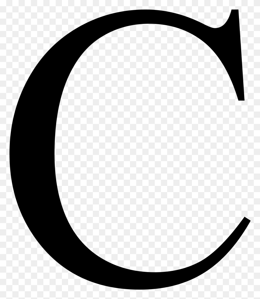 1685x1957 Capital Letter C Circle, Gray, World Of Warcraft HD PNG Download
