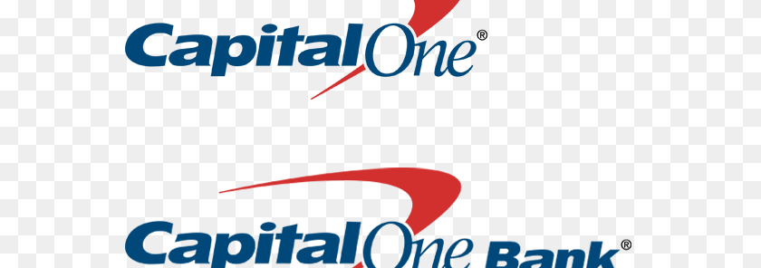 Capital One Bank Logo, Text Sticker PNG