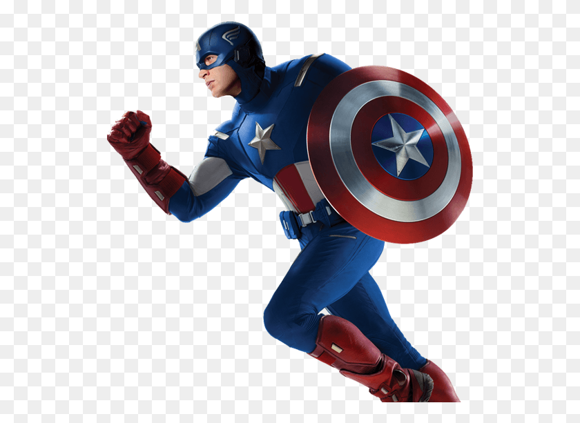 531x553 Capitan America Avengers, Person, Human, Helmet HD PNG Download