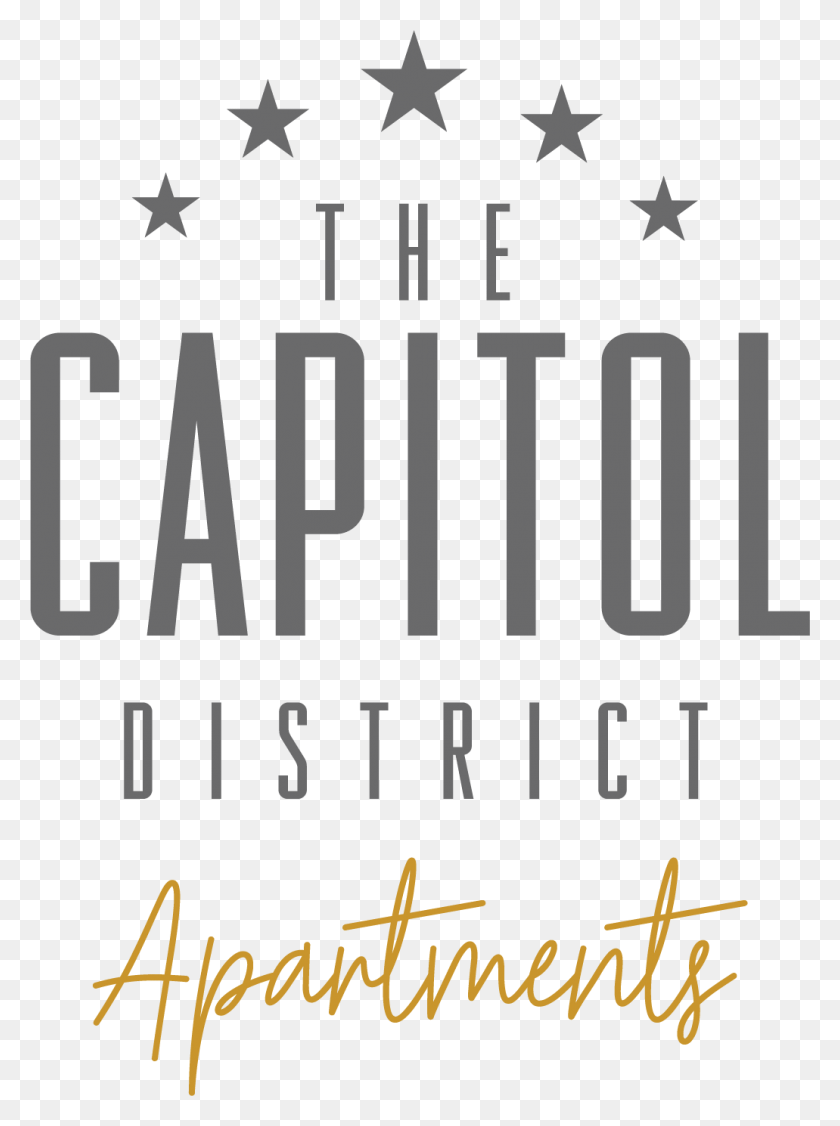 1031x1410 Capitol District Logo Capitol District Omaha Logo, Text, Symbol, Star Symbol HD PNG Download