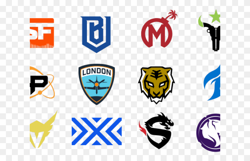 640x480 Capped Clipart Mlg Overwatch League 2018 Teams, Symbol, Logo, Trademark HD PNG Download