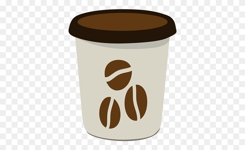 373x457 Cappuccino Clipart Cinnamon Coffee Mug Vector Flat, Bottle, Shaker, Cup HD PNG Download