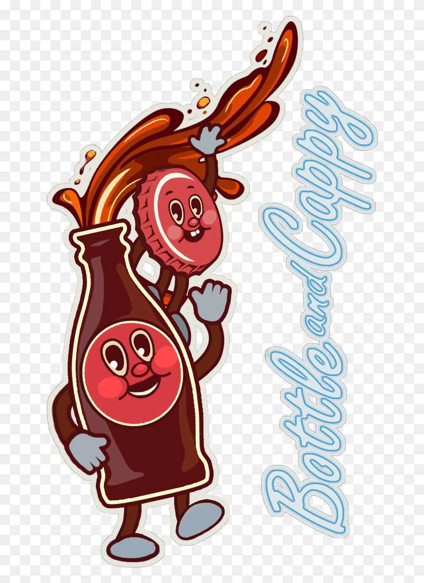 658x1095 Cappy And Bottle Fallout Bottle And Cappy, Label, Text, Alphabet HD PNG Download