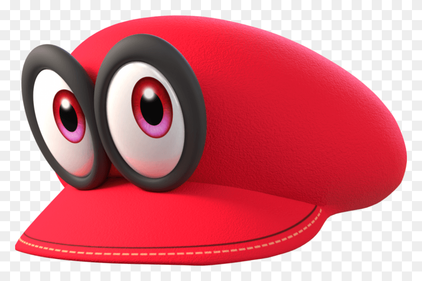 1116x715 Cappy Super Mario Odyssey Cappy, Electronics, Tape, Speaker HD PNG Download