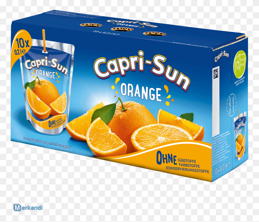 773x662 Capri Sun 10 Шт. Мультипакет Апельсинового Сока, Сока, Напитка, Напитка Png Скачать