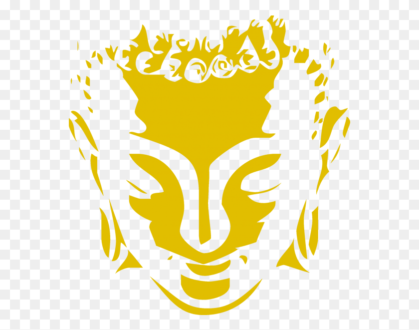 565x601 Лицо Будды На Капри, Черно-Белое Изображение, Этикетка, Текст, Плакат, Hd Png Скачать