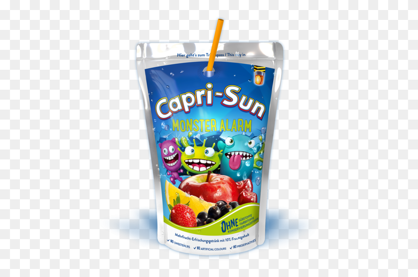 455x496 Capri Sun Capri Sun Fairy Drink, Еда, Напитки, Йогурт Hd Png Скачать