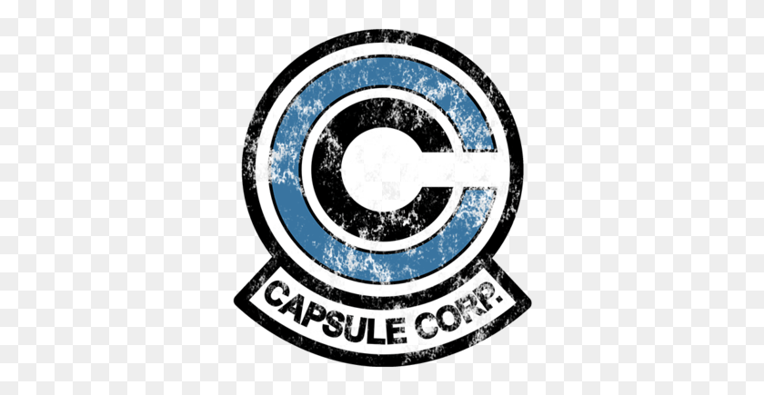 330x375 Capsule Corp Logocapsule Corp Shirt Capsule Corp Shirt, Symbol, Label, Text HD PNG Download