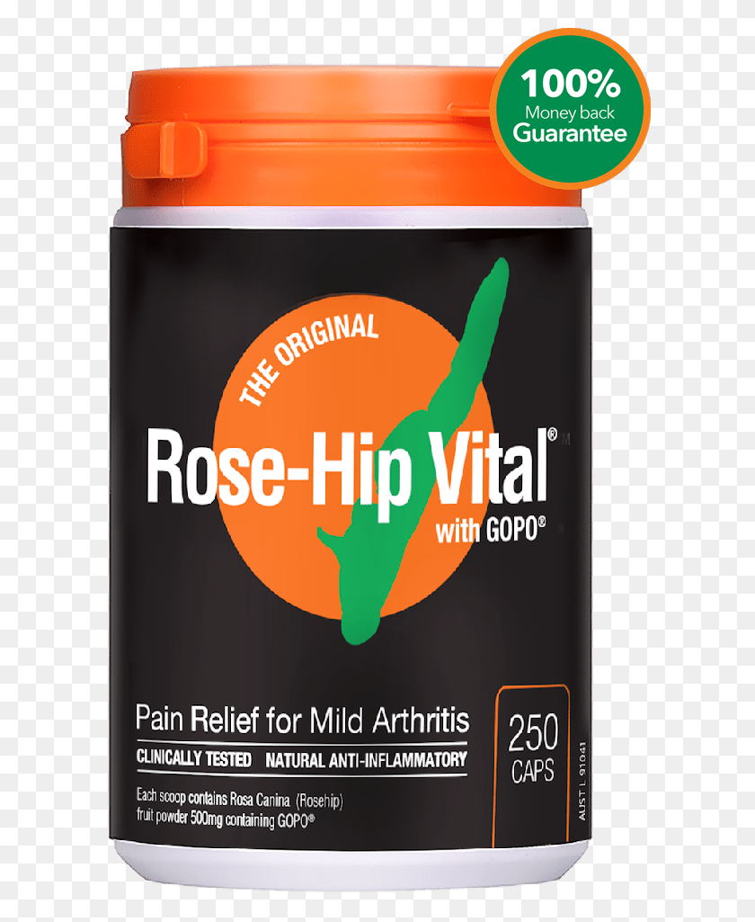 608x965 Capsules Rose Hip Vital, Barrel, Poster, Advertisement HD PNG Download