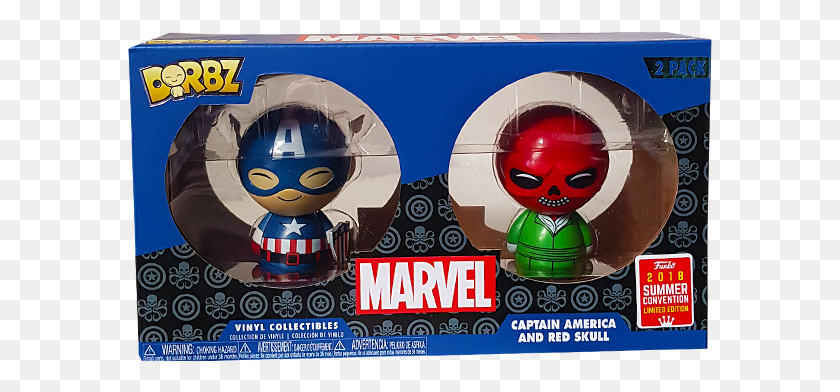 585x332 Captain America Amp Red Skull Sdcc 2018 Exclusive Dorbz Captain America, Advertisement, Poster, Flyer HD PNG Download