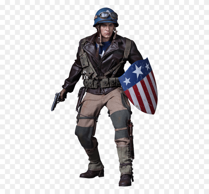 431x720 Captain America Captain America Rescue Uniform, Helmet, Clothing, Apparel HD PNG Download